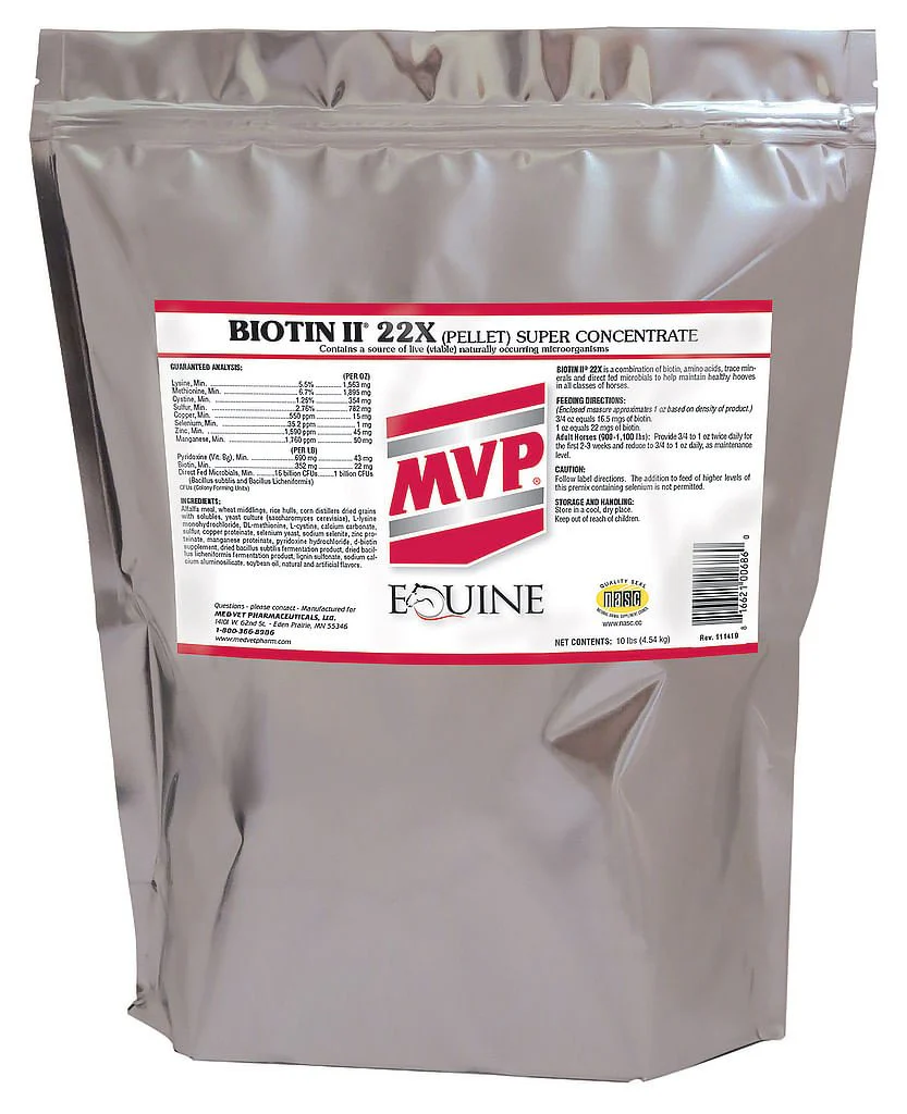 Med-Vet Biotin II 22X Horse Supplement - Healthber
