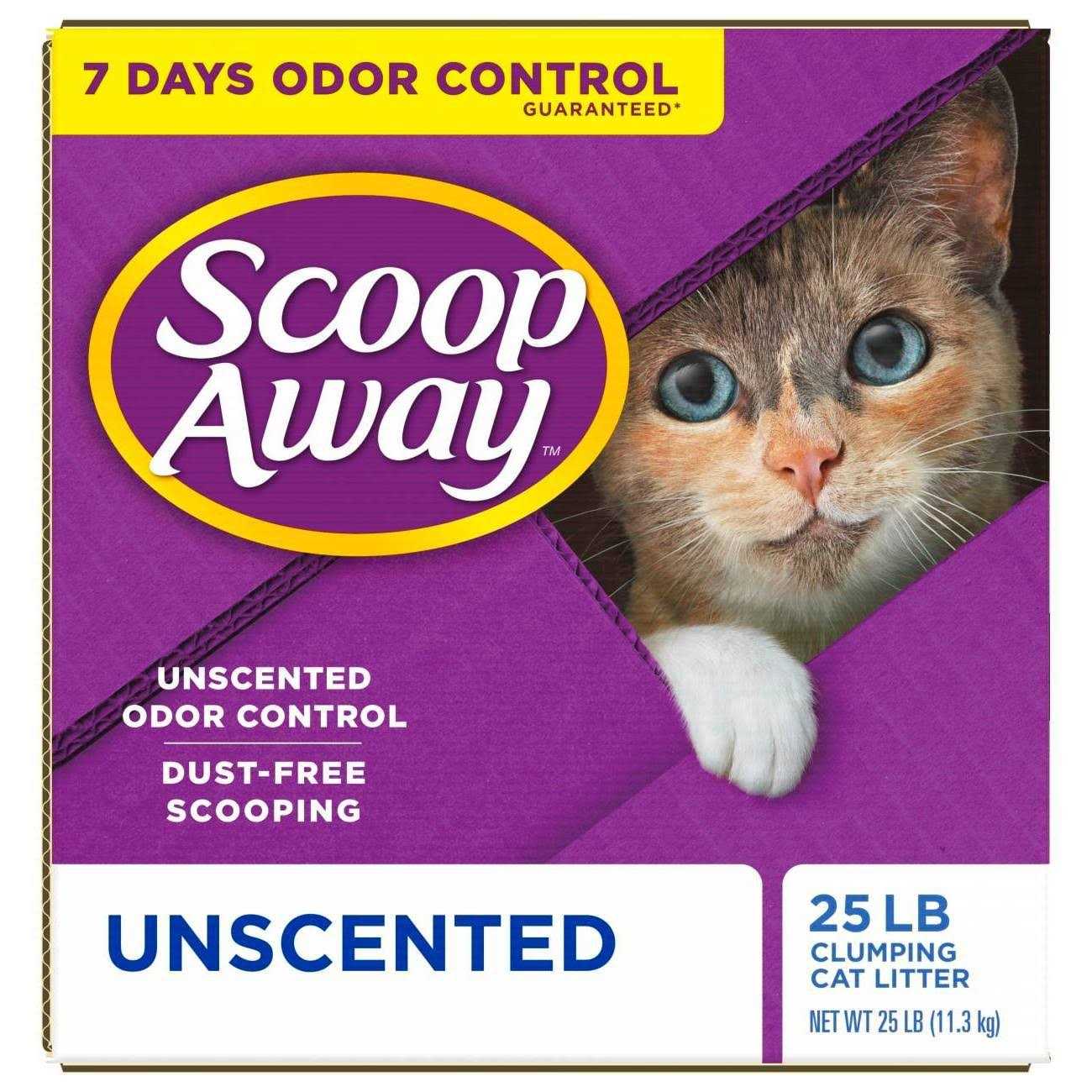 Scoop Away Unscented Clumping Cat Litter - Healthber