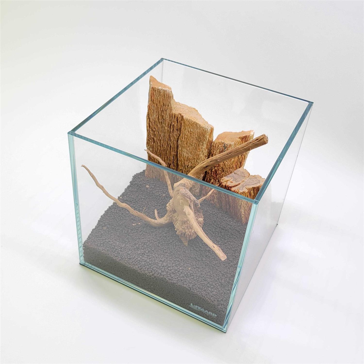 Lifegard Nano Cube Low Iron Ultra Clear Glass Tank - Healthber
