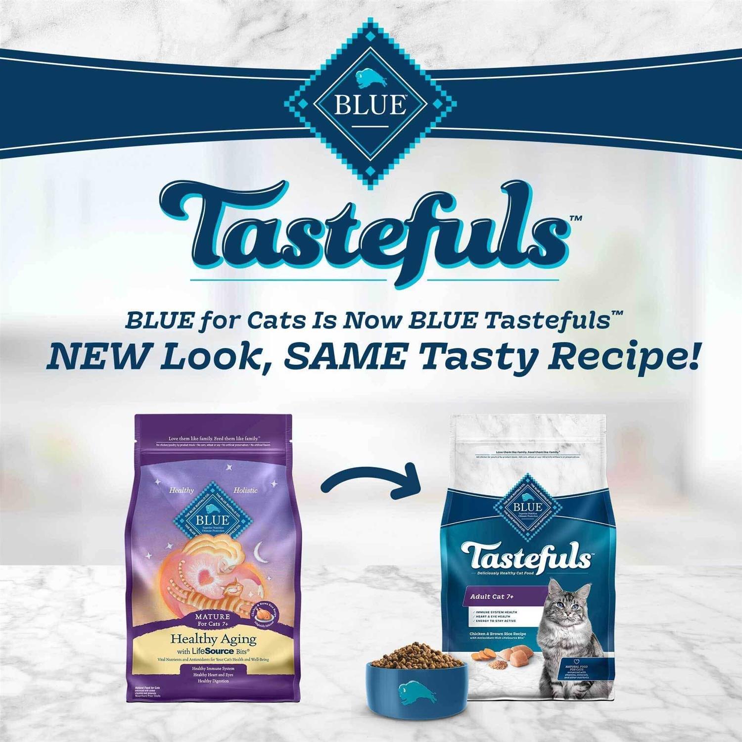 Blue Healthy Aging Mature Cat Dry Food - Healthber