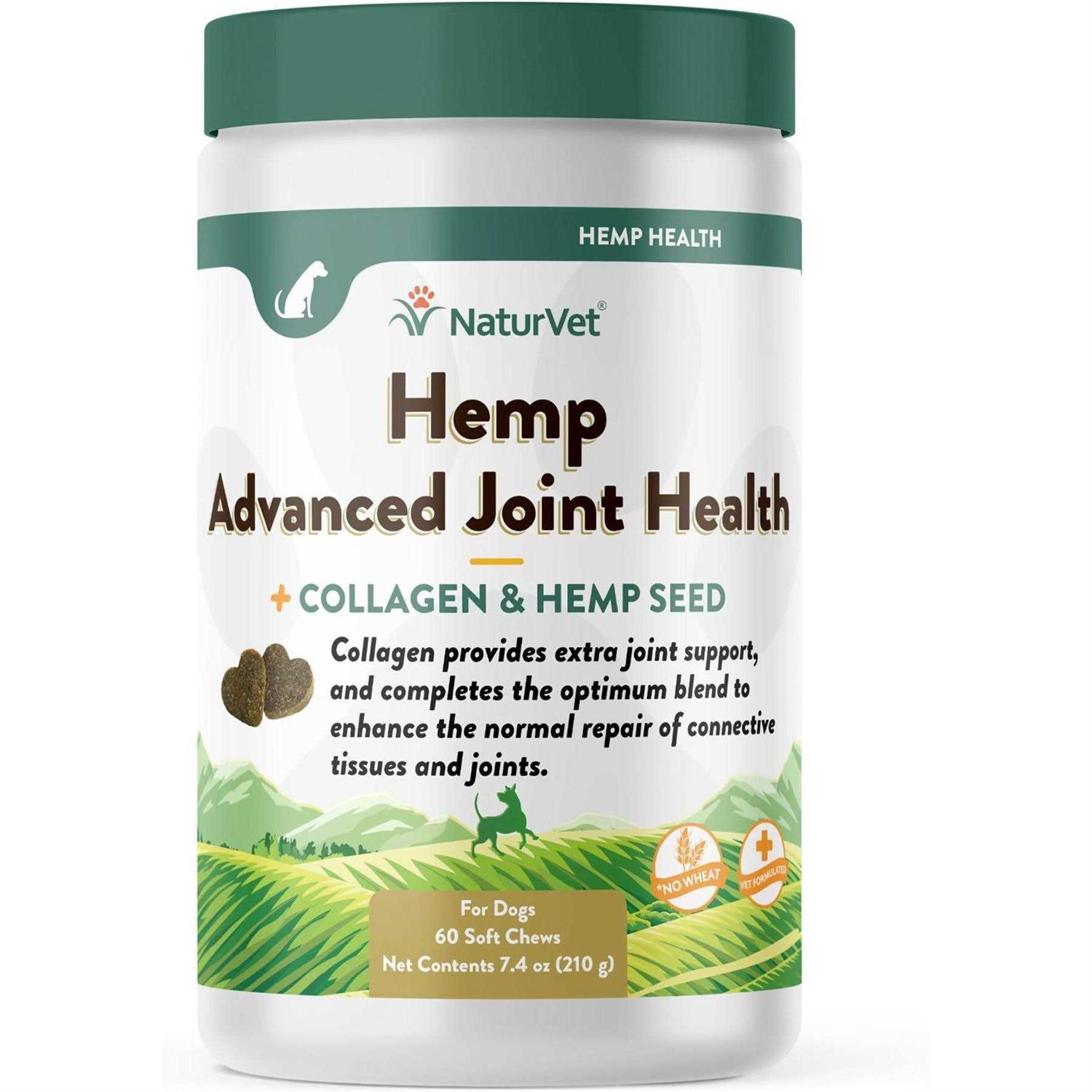 NaturVet Hemp Advanced Joint Health - Healthber