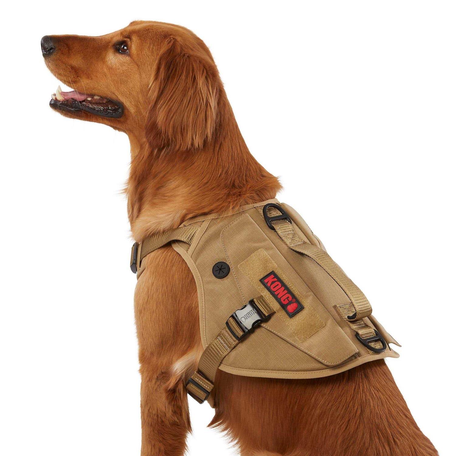 KONG Ultra Durable Tactical Vest Dog Harness - Healthber