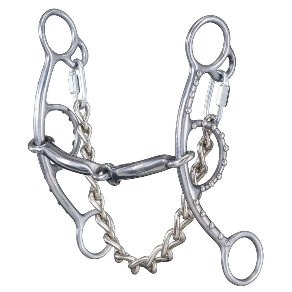 Tough1 Sweet Iron Short Shank Gag Snaffle - Healthber