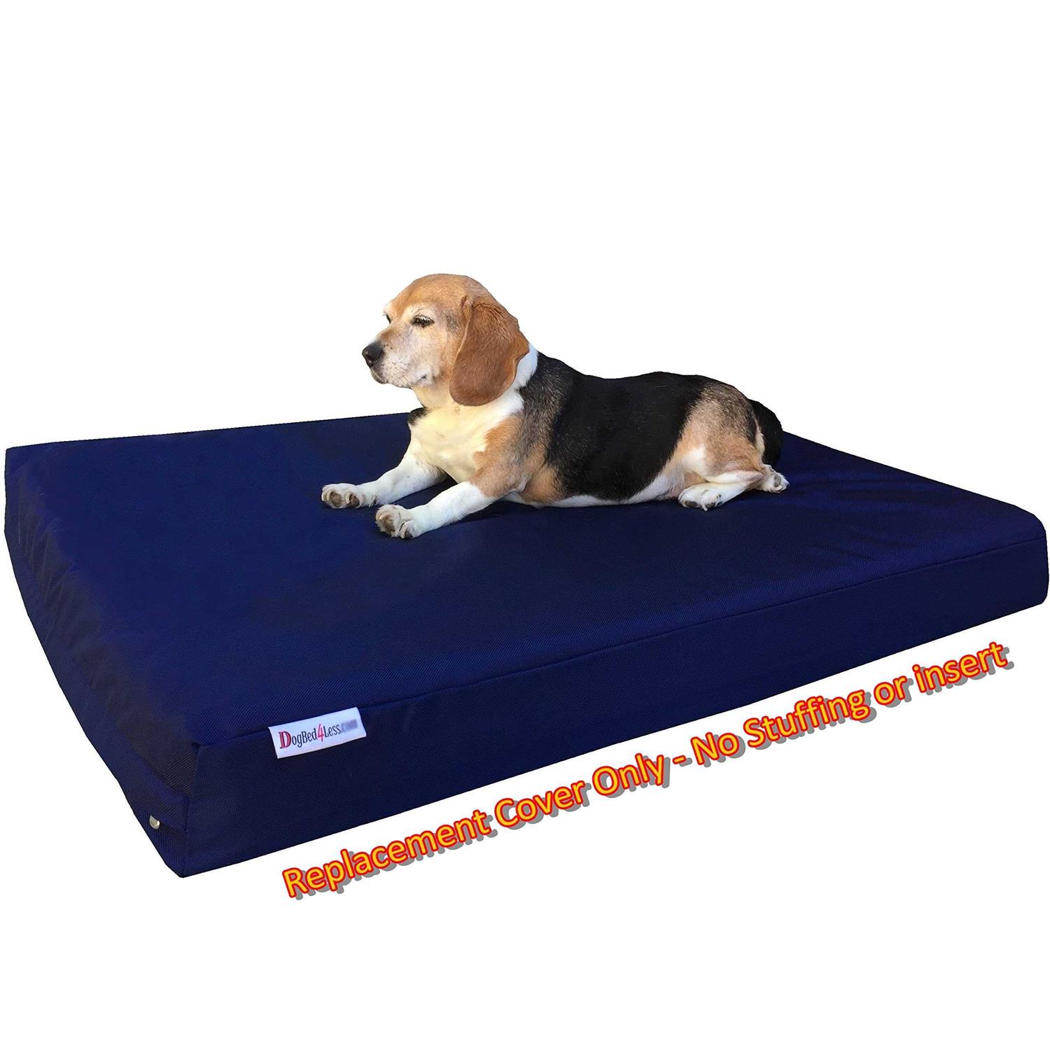 Dogbed4less 1680 Ballistic Heavy Duty Dog Pet Bed External Zipper Duvet cover - Healthber