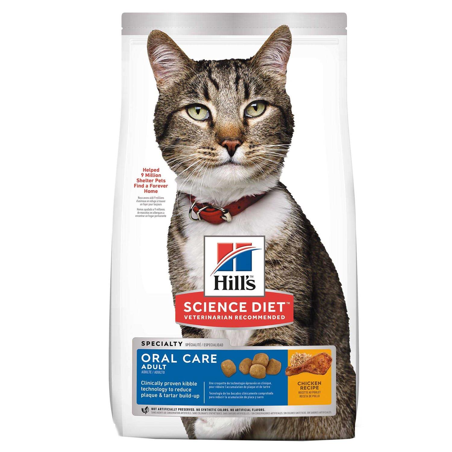 Science Diet Oral Care Adult Dry Cat Food - Healthber