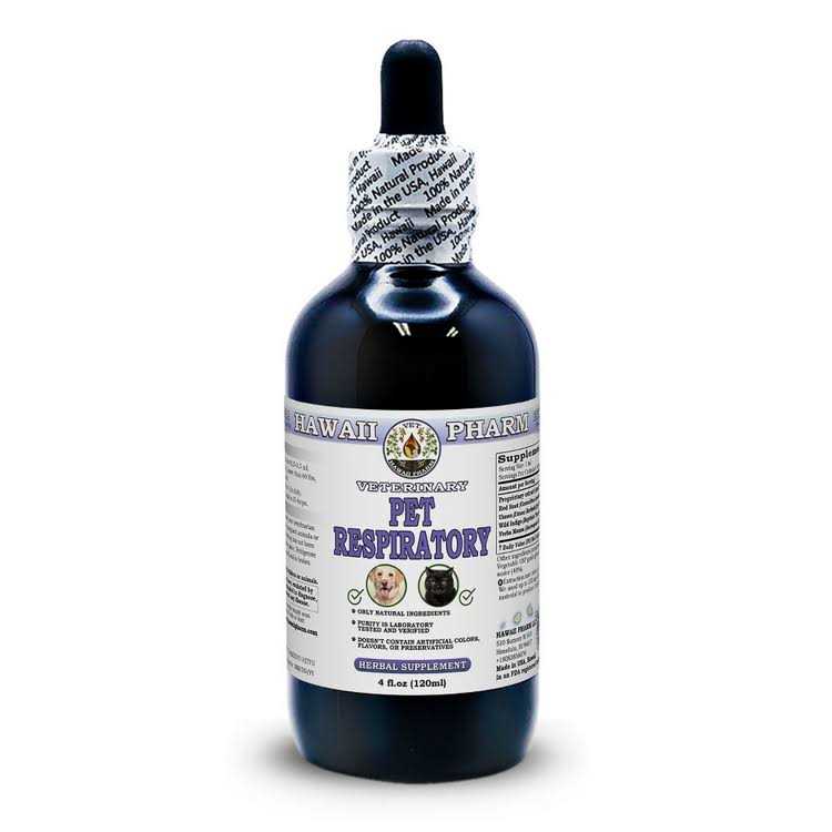 Pet Respiratory Veterinary Natural Alcohol-FREE Liquid Extract - Healthber