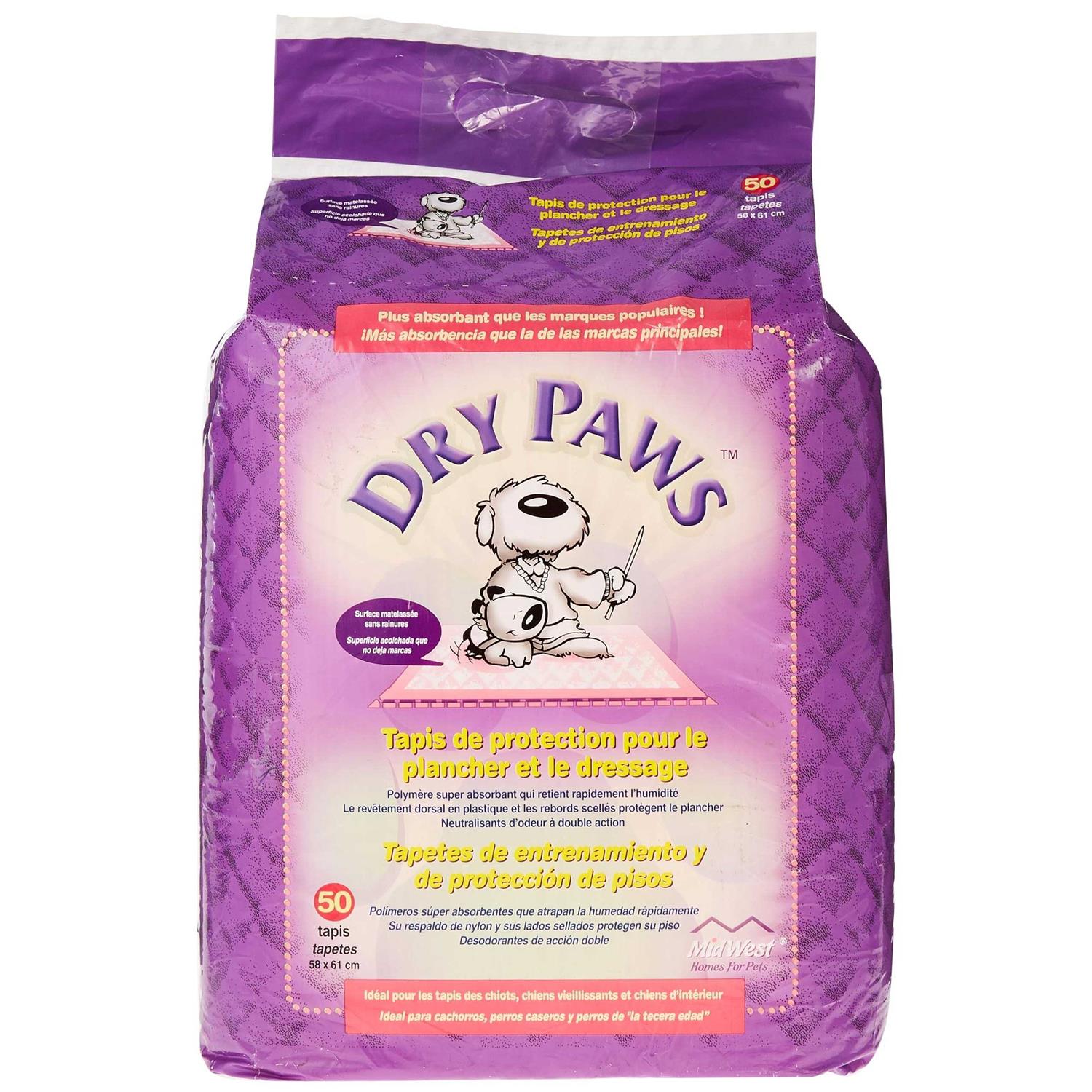 Midwest Dry Paws Training Pads - Healthber