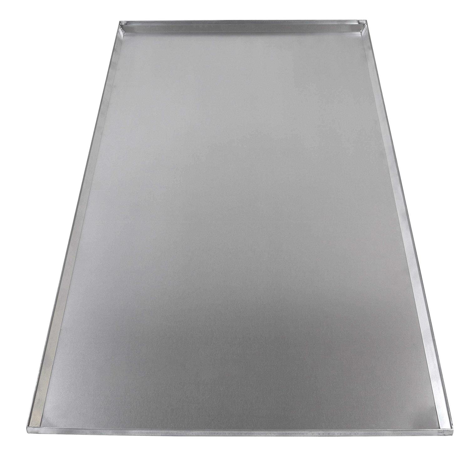Red Hound Auto Metal Replacement Tray for Dog Crate Flat-A-Way Heavy Duty Stainless Steel Chew Proof Kennel - Healthber