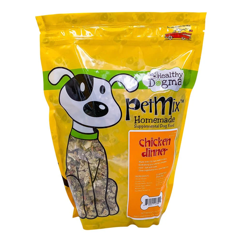 PetMix Chicken Dinner, 2 lb Bag - Healthber