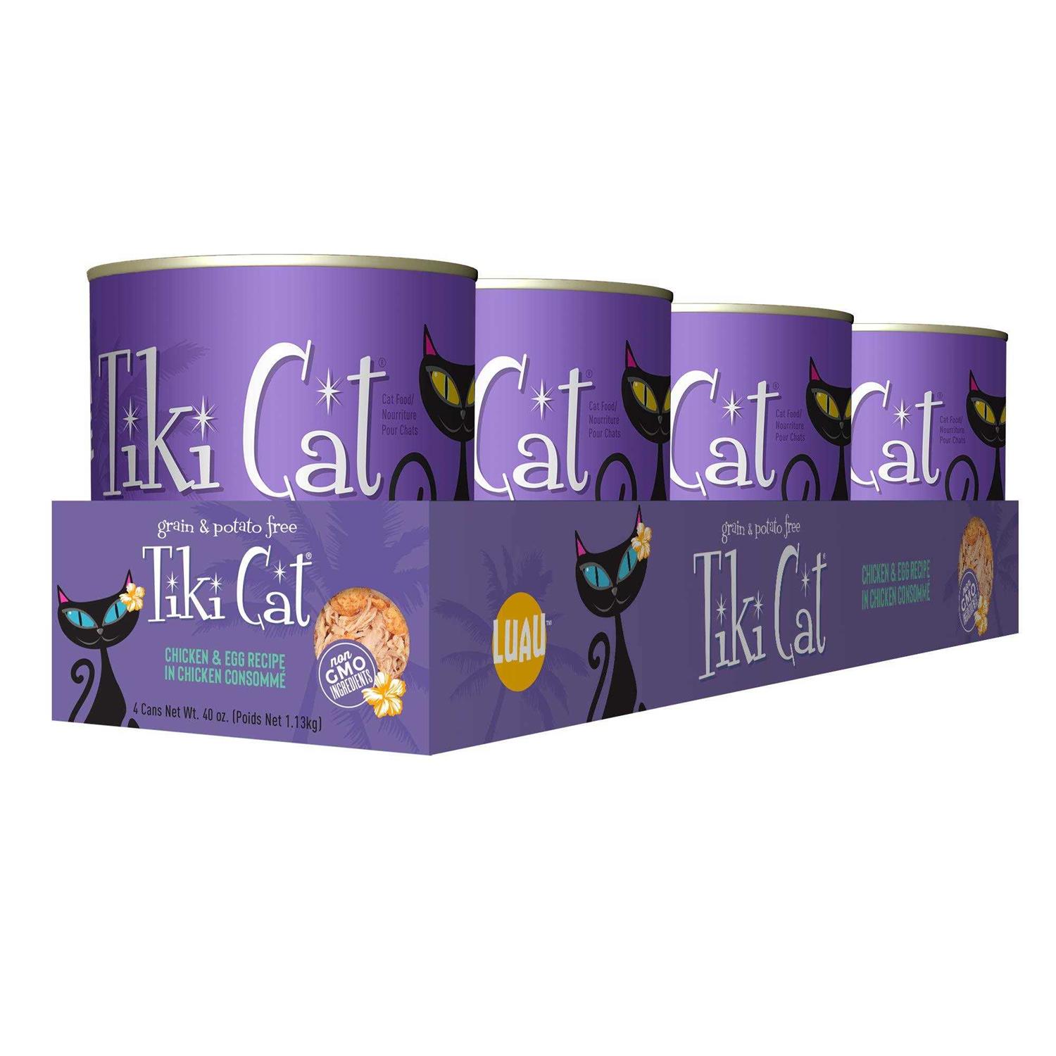Tiki Cat Luau Koolina Chicken & Egg Wet Food - Healthber