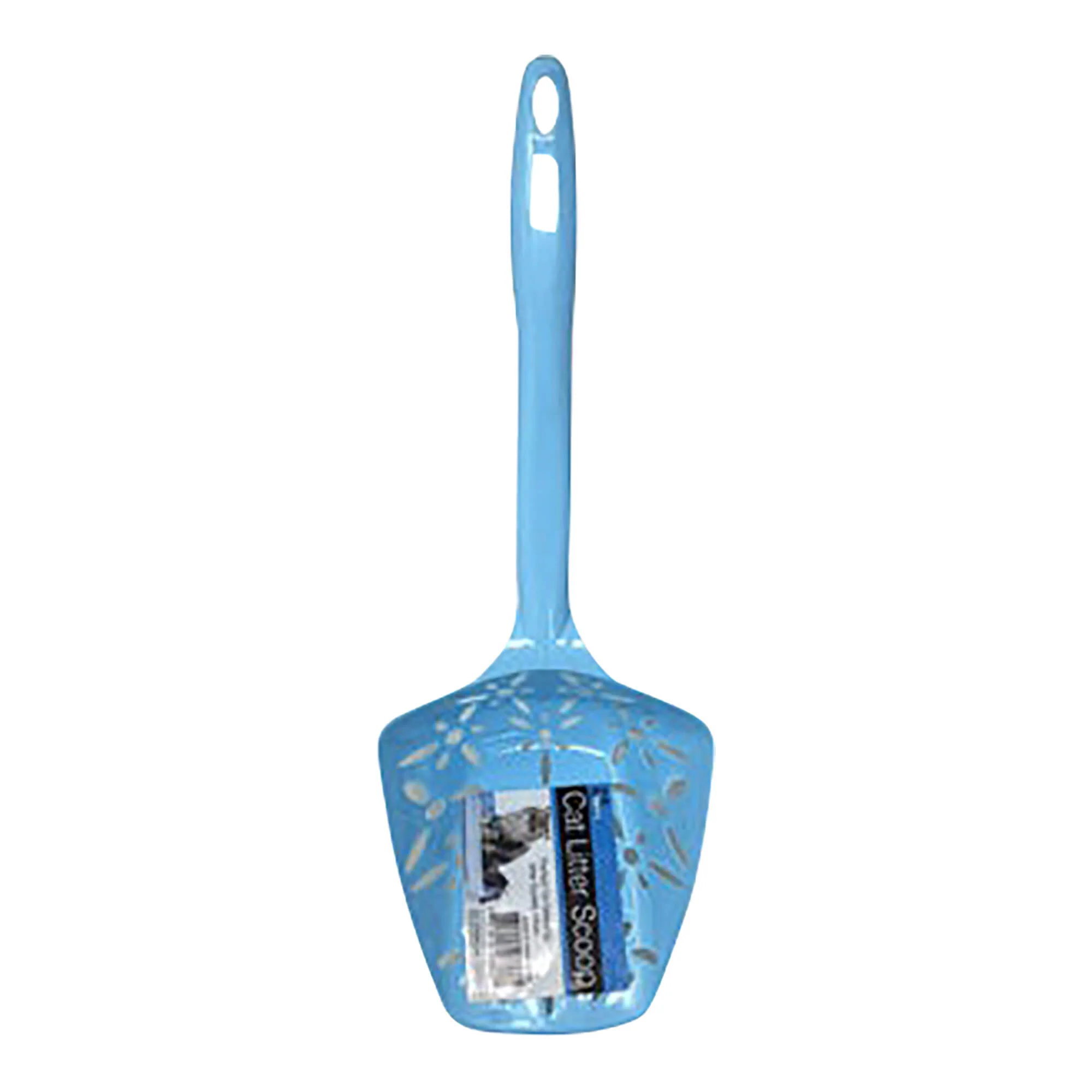 Floral Plastic Cat Litter Scooper, Assorted Colors - Healthber