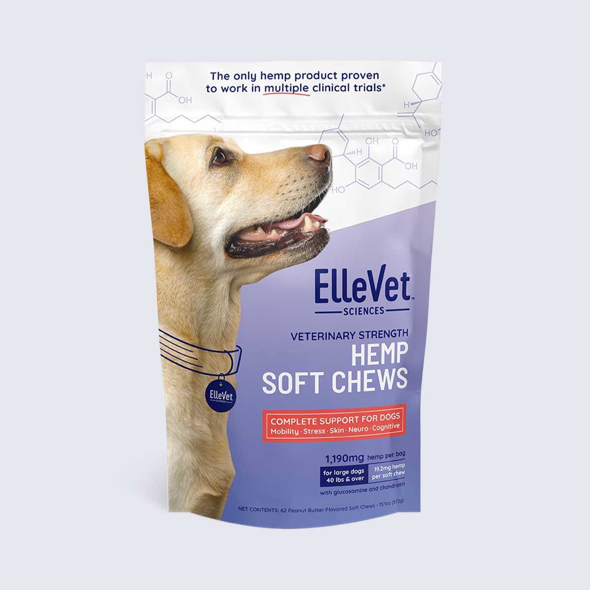 ElleVet Hemp Chews For Mobility - Healthber