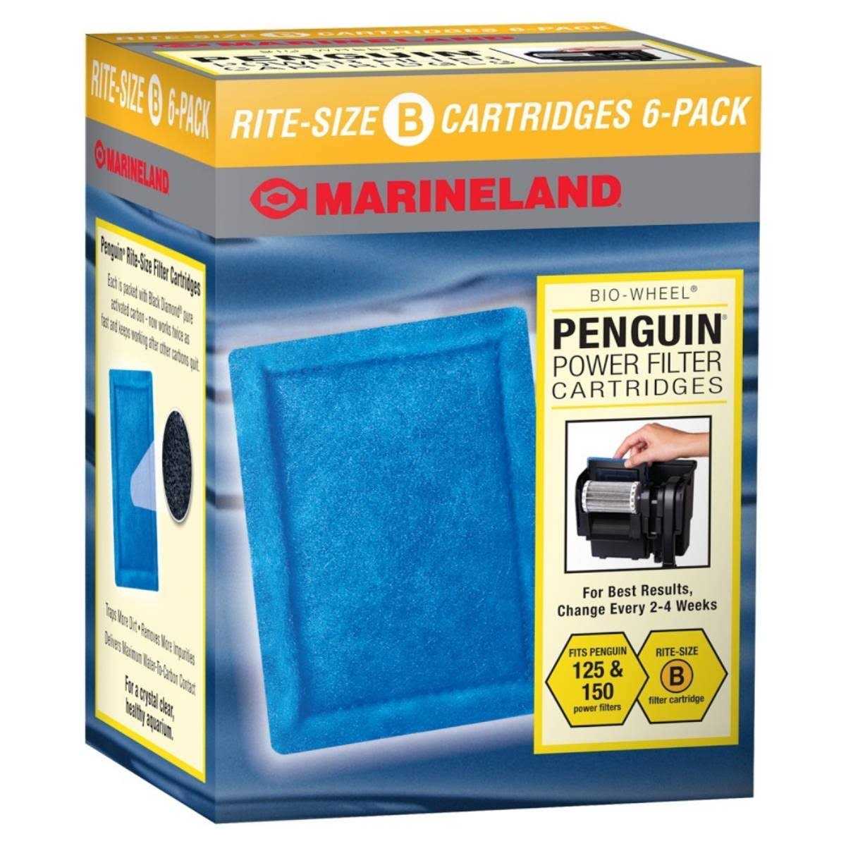 Marineland Penguin Power Filter Cartridge Rite-Size B - Healthber