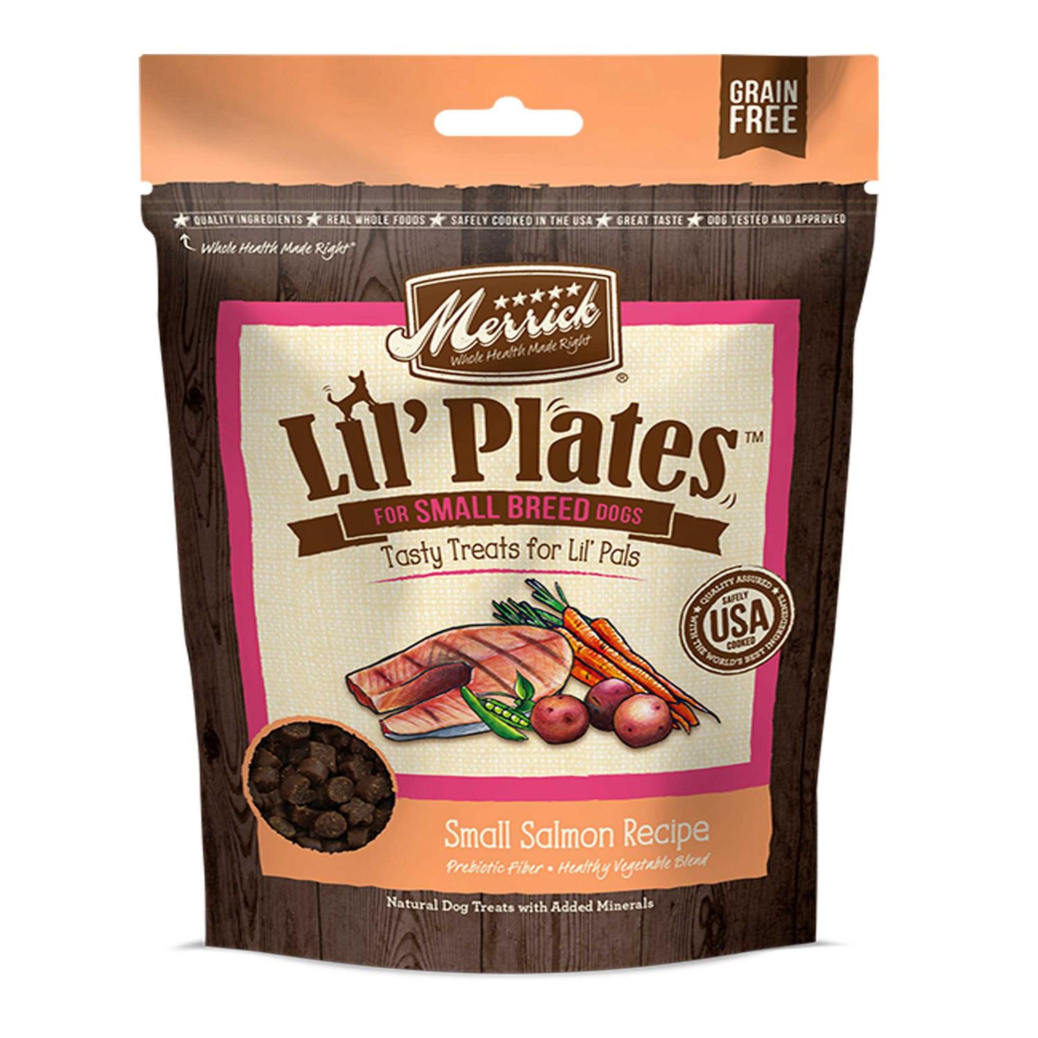 Merrick Lil’ Plates Small Recipe Dog Treats - Healthber