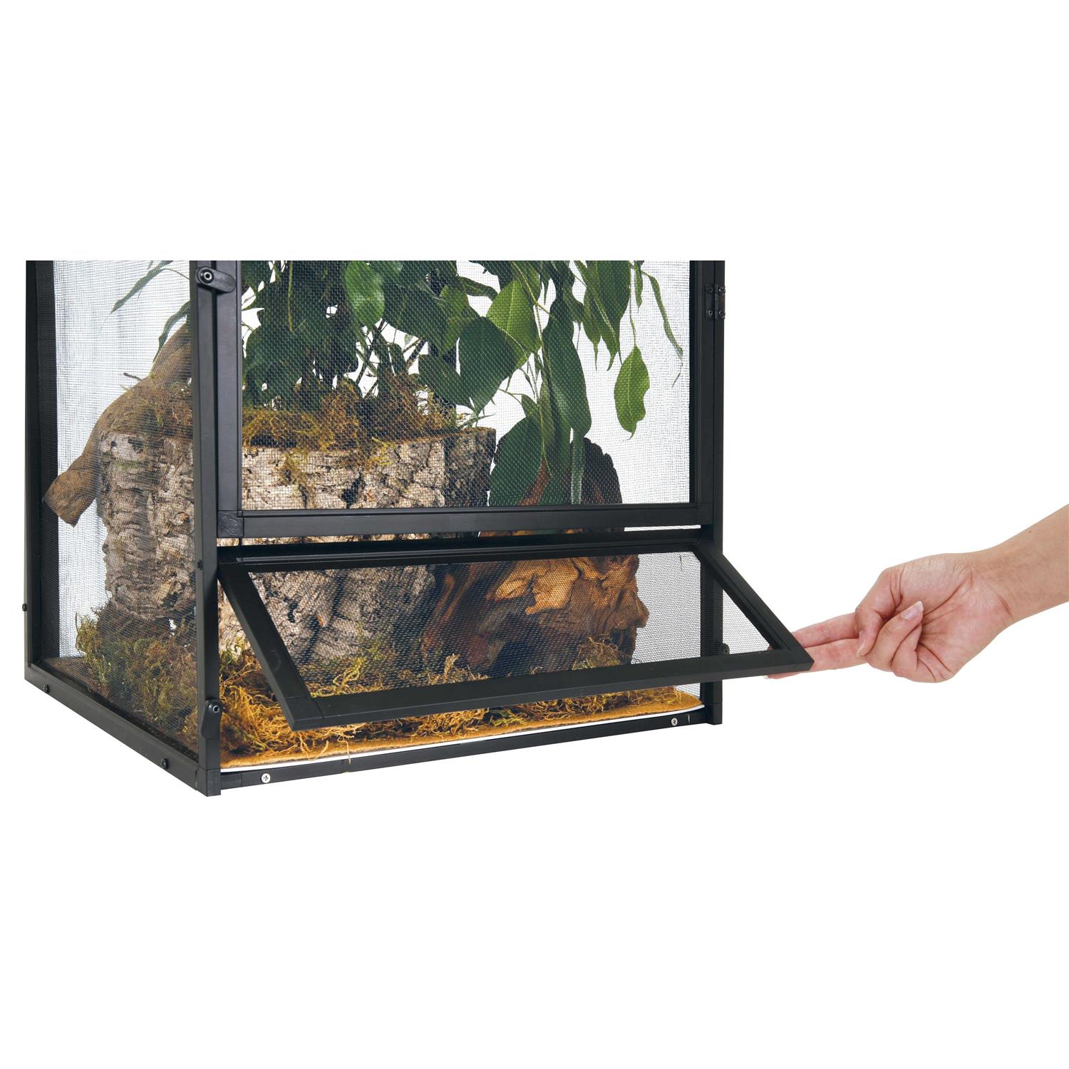 Zoo Med Reptibreeze Open Air Aluminum Screen Cage - Healthber