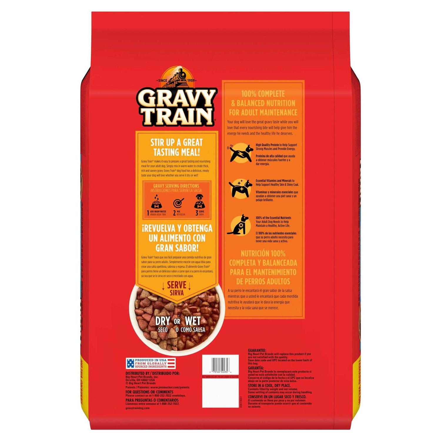 Gravy Train Beefy Classic Dry Dog Food - Healthber
