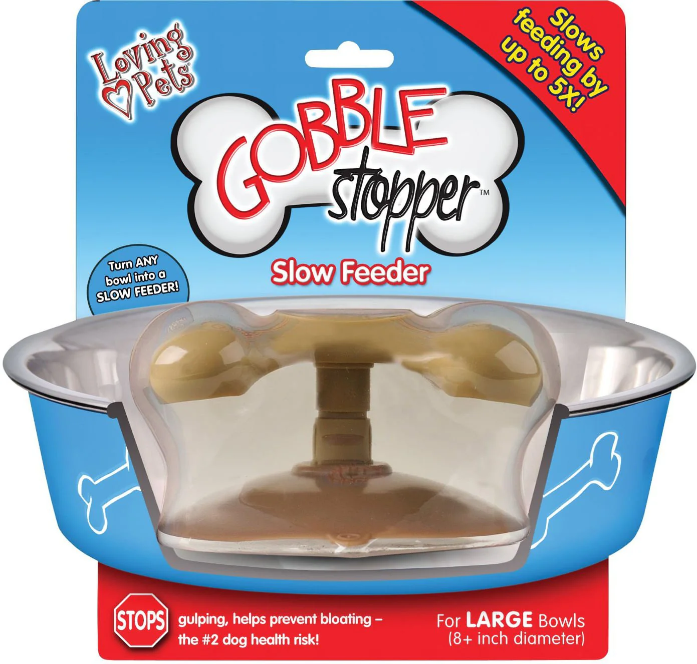 Gobble Stopper Instant Slow Feeder - Healthber