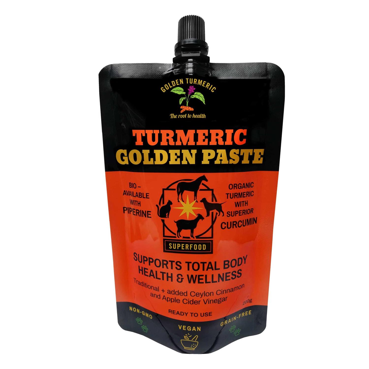 Turmeric Golden Paste for Pets 7 OZ - Healthber