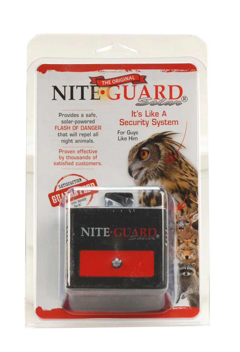 Nite Guard Solar Flash Animal Repellent Device - Healthber