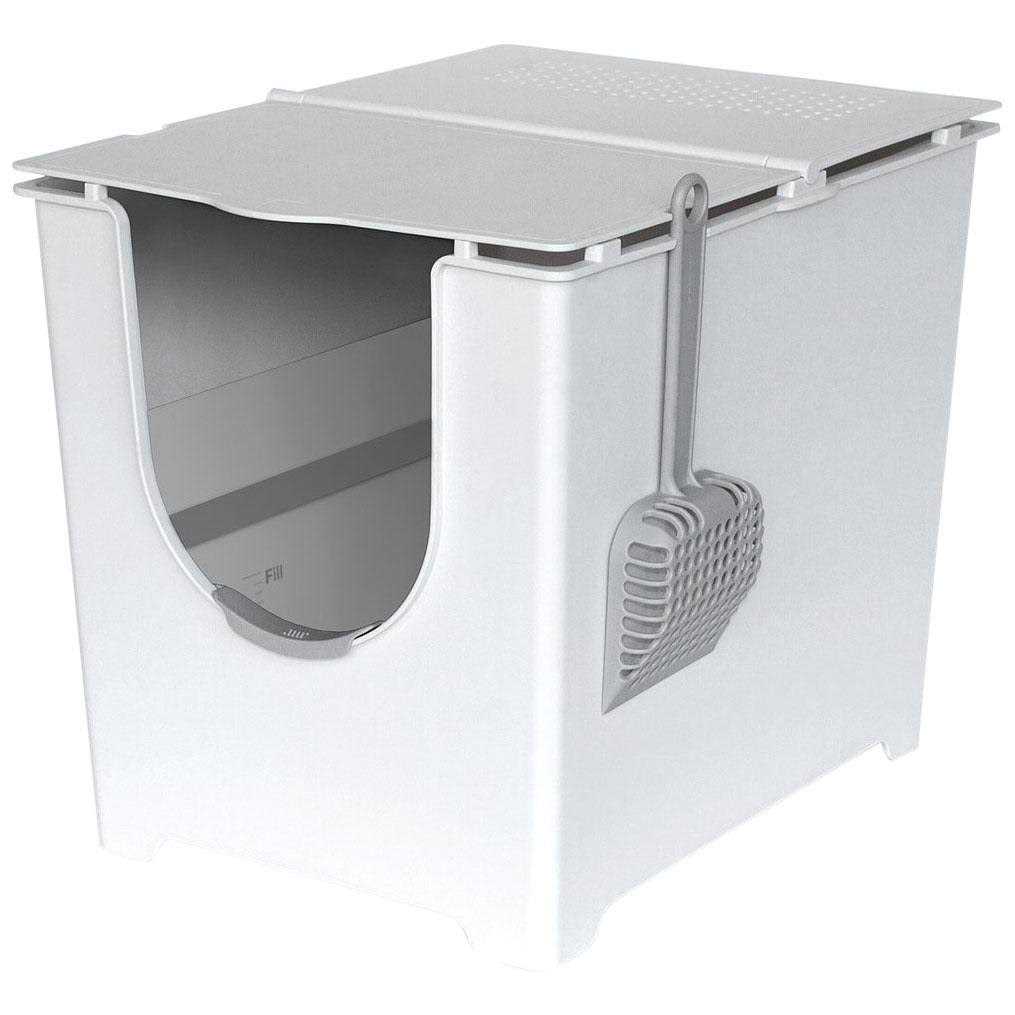 Modkat Flip Litter Box with Scoop and Reusable Liner - Healthber
