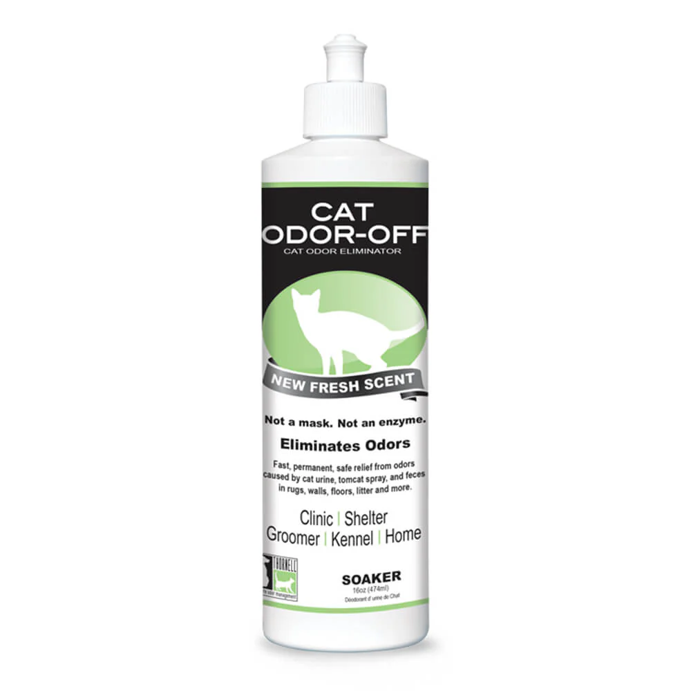 Cat Odor-Off RTU, Fresh Scent, 16 oz - Healthber