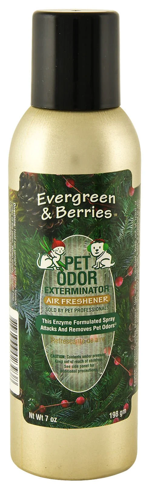 Pet Odor Exterminator Spray, Evergreen & Berries - Healthber