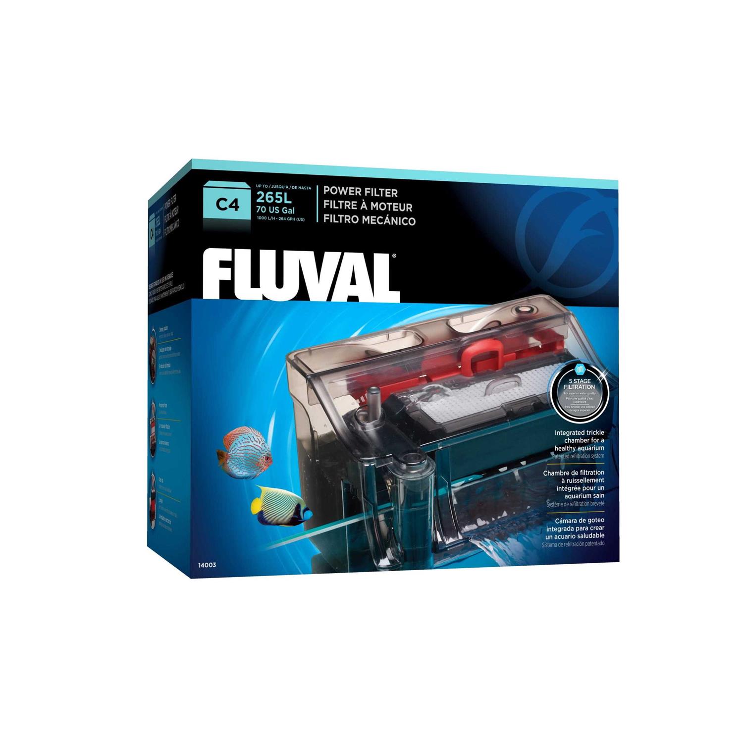 Fluval C4 Power Filter - Healthber