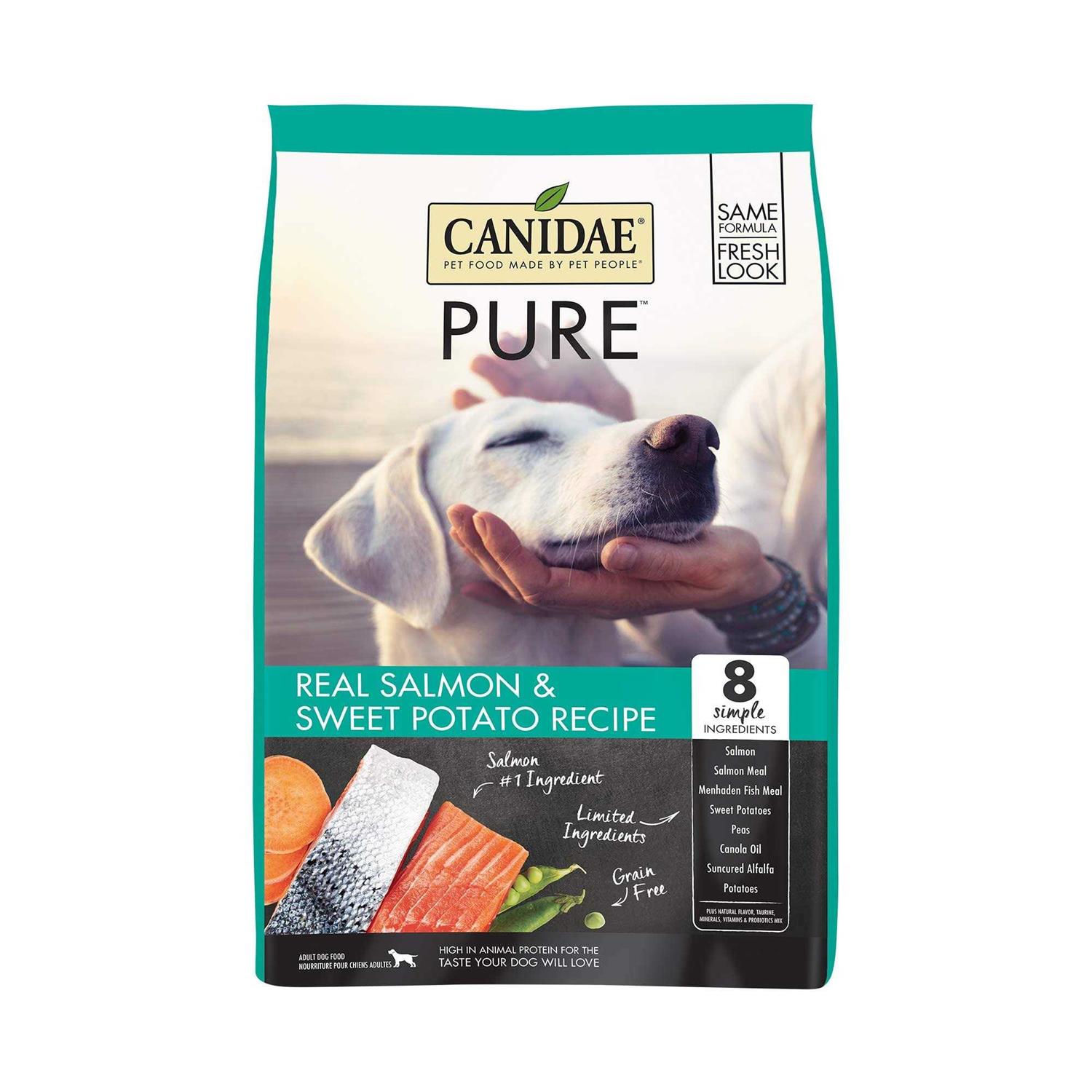 Canidae Grain-Free Pure Salmon & Sweet Potato Recipe Dry Dog Food - Healthber