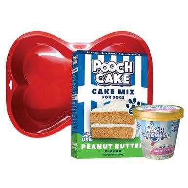 Pooch Creamery Cake Mix Dog Treat - Healthber