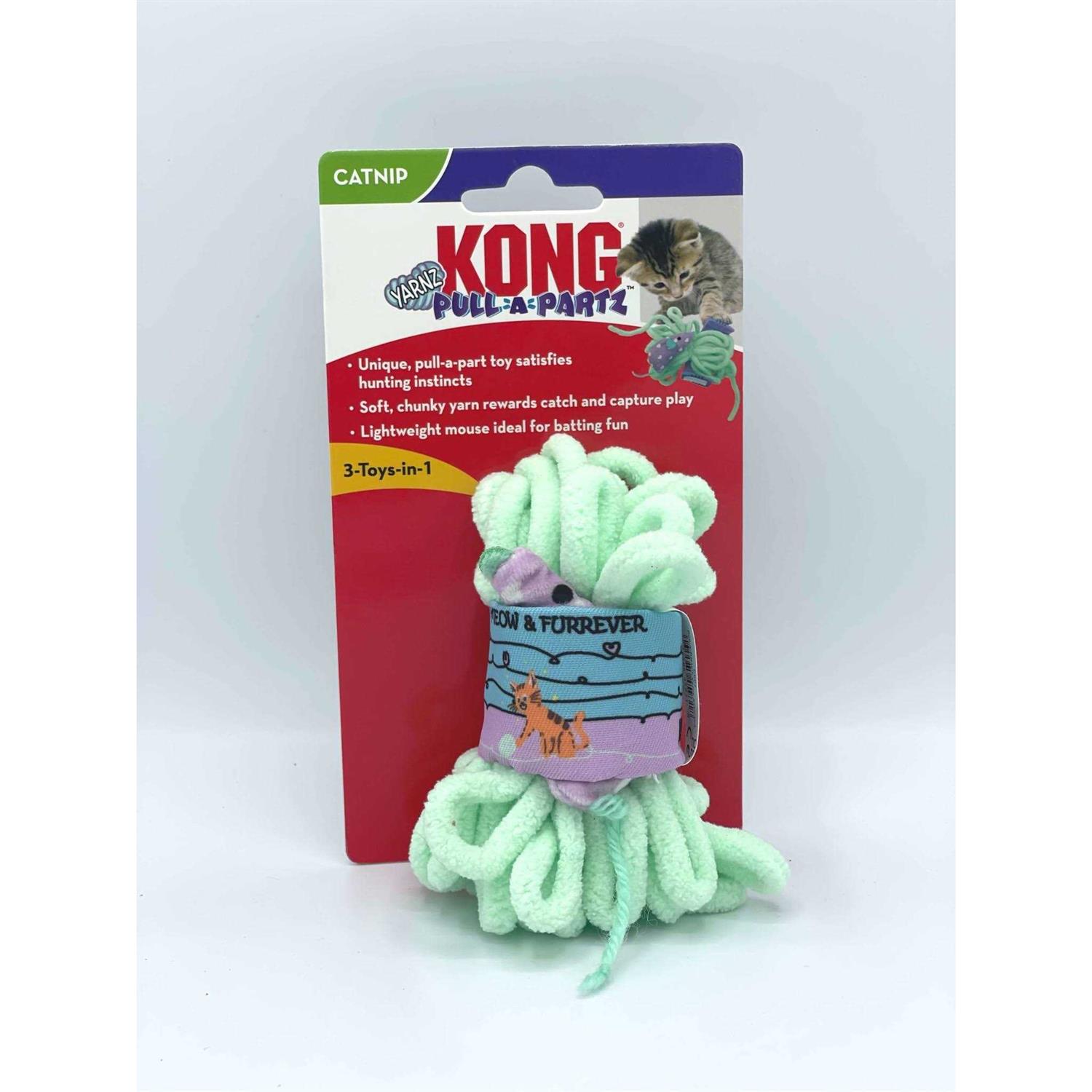 Kong Pull-A-Partz Yarnz Cat Toy - Healthber