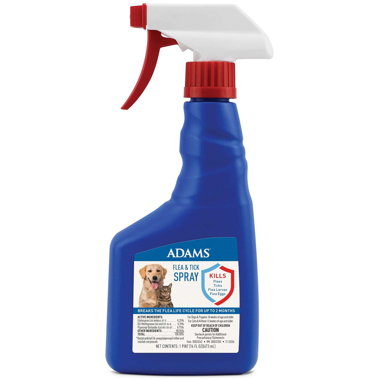 Adams Plus Flea Tick Spray - Healthber