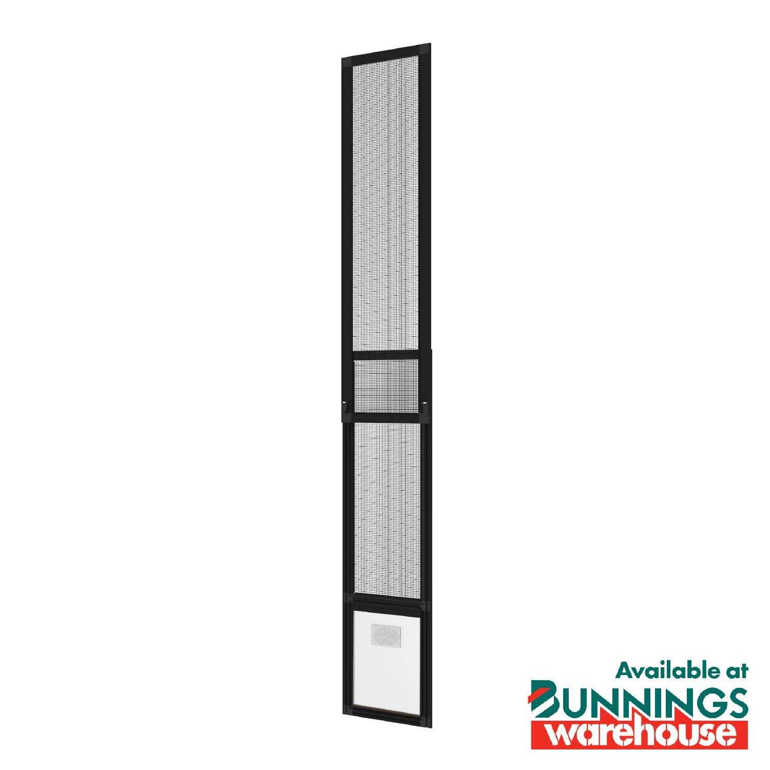 Hakuna Pets Large Black Patio Pet Door Suitable for Sliding Doors - Healthber