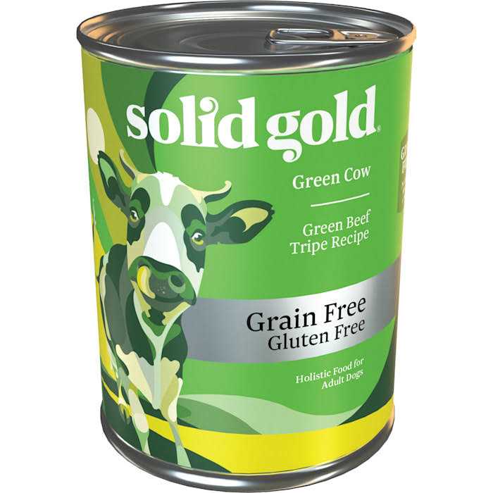 Solid Gold Green Cow Tripe Beef Free Dog Food - Healthber