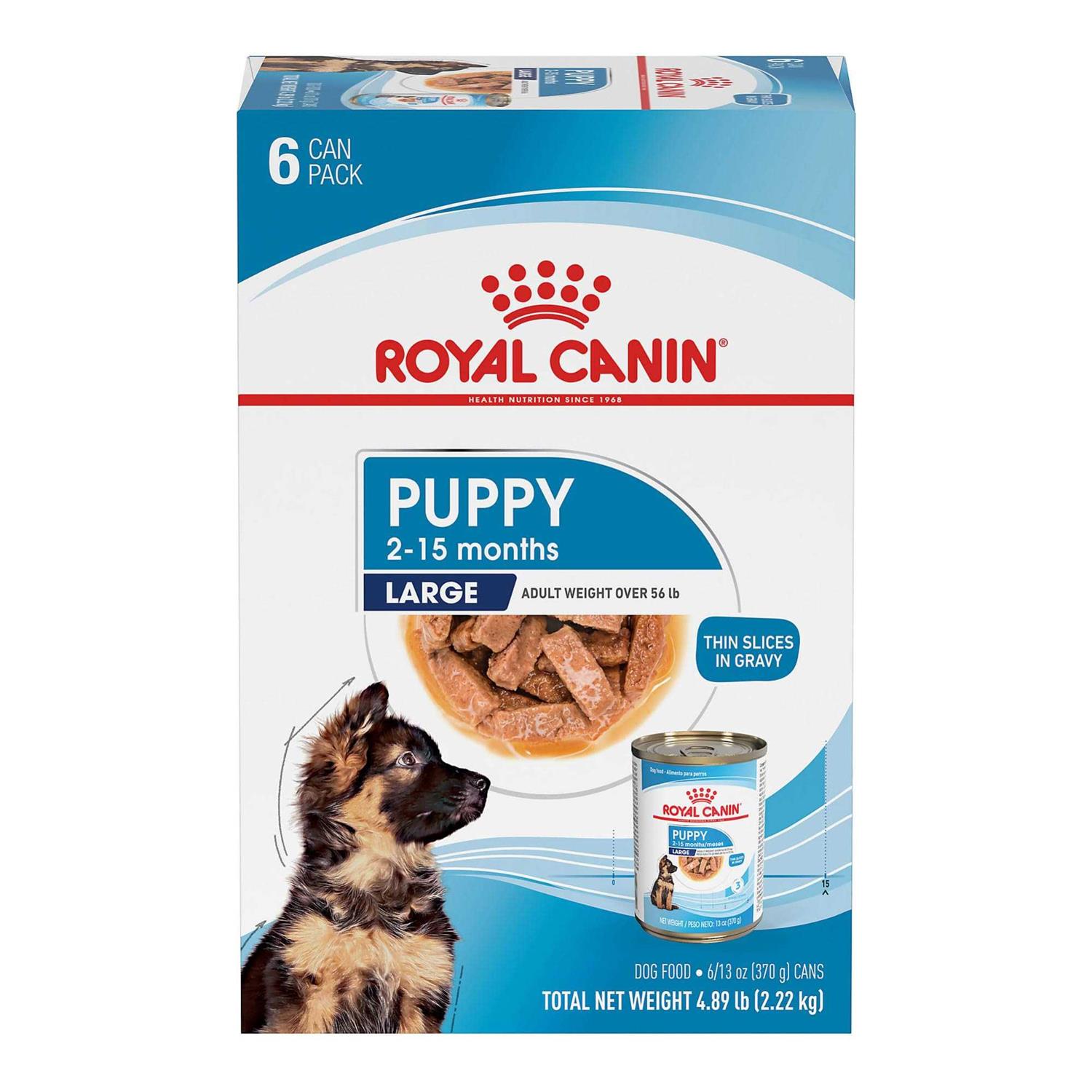 Royal Canin Size Health Nutrition Puppy Thin Slices in Gravy Wet Dog Food - Healthber