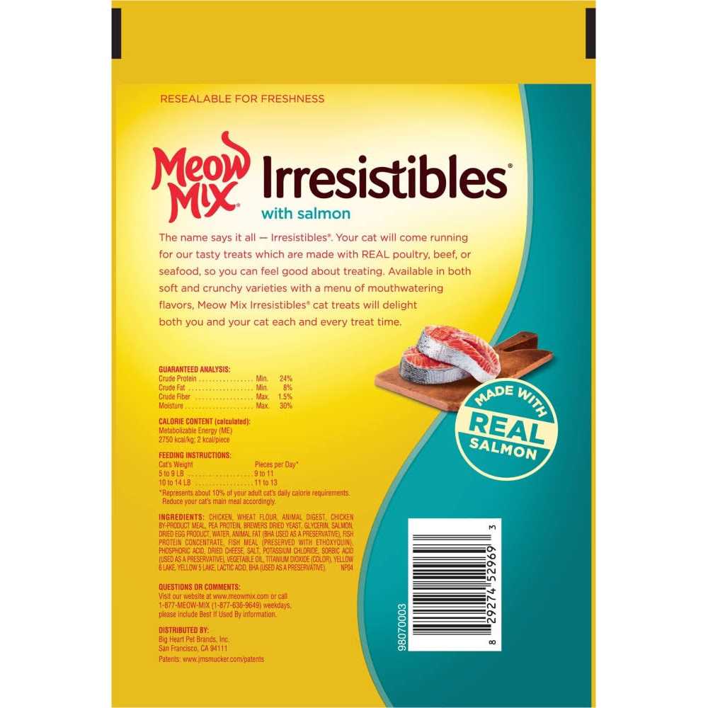 Meow Mix Irresistibles Cat Treats Soft - Healthber