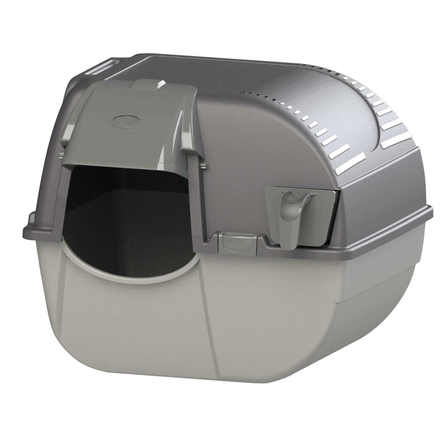 Omega Paw Easy Fill Roll n Clean Self Cleaning Cat Litter Box - Healthber