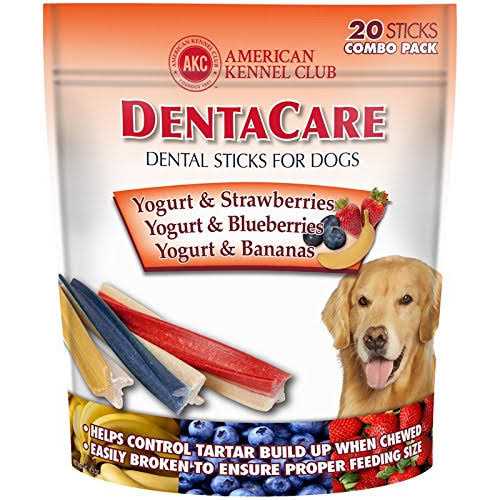 American Kennel Club Dentacare Dental Sticks for Dogs Combo Pack - Healthber