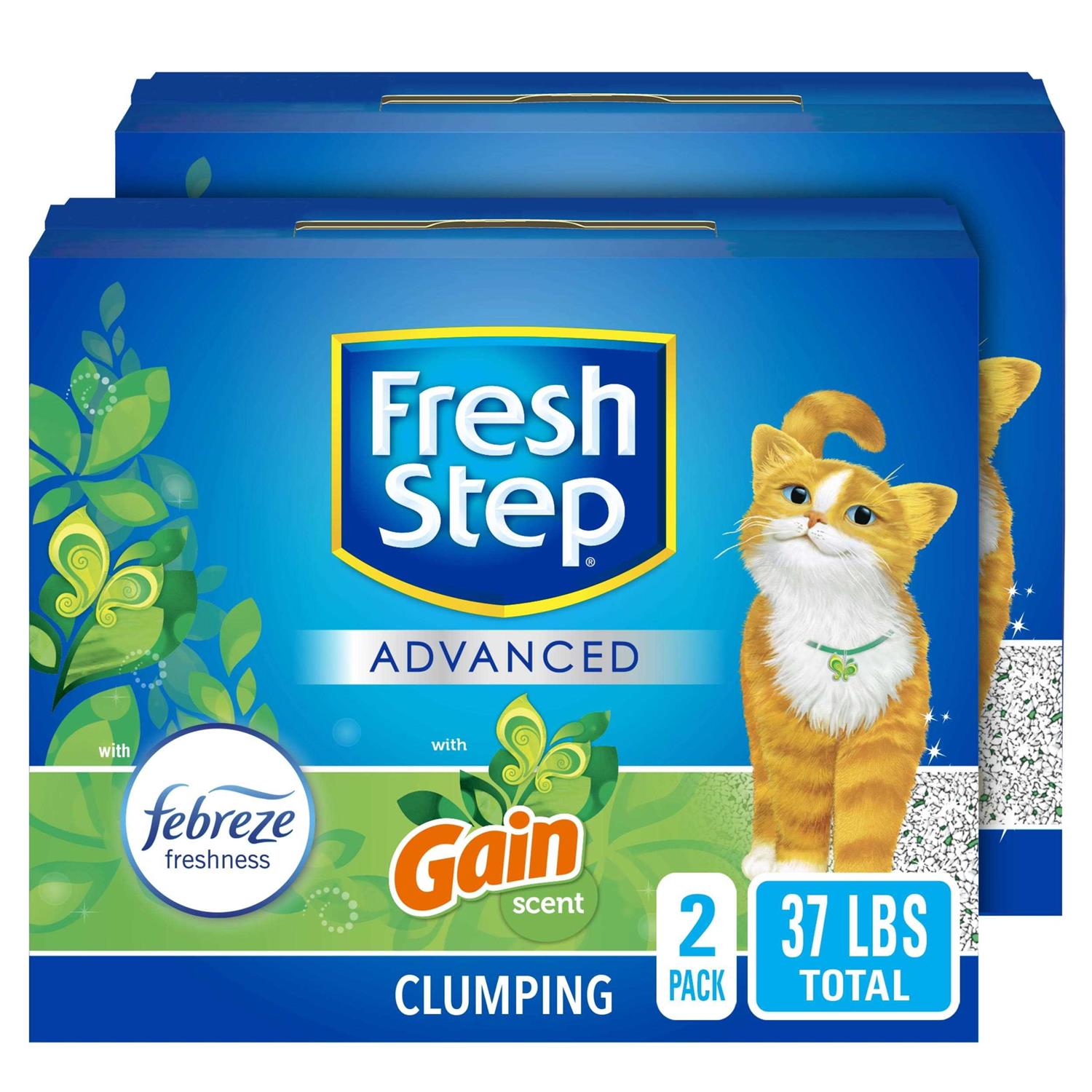 Fresh Step Advanced Clumping Cat Litter - Healthber