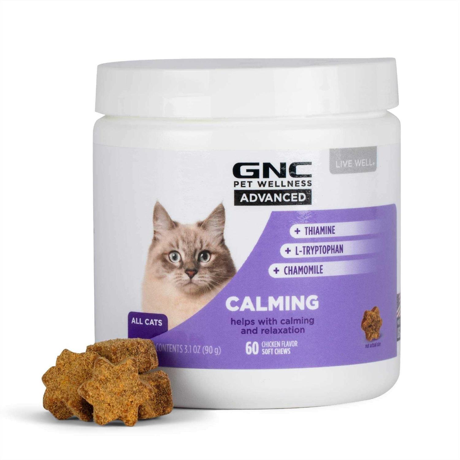 GNC Pets Advanced Cognitive Support Chicken Flavor Soft Chews Dog Supplement - Healthber