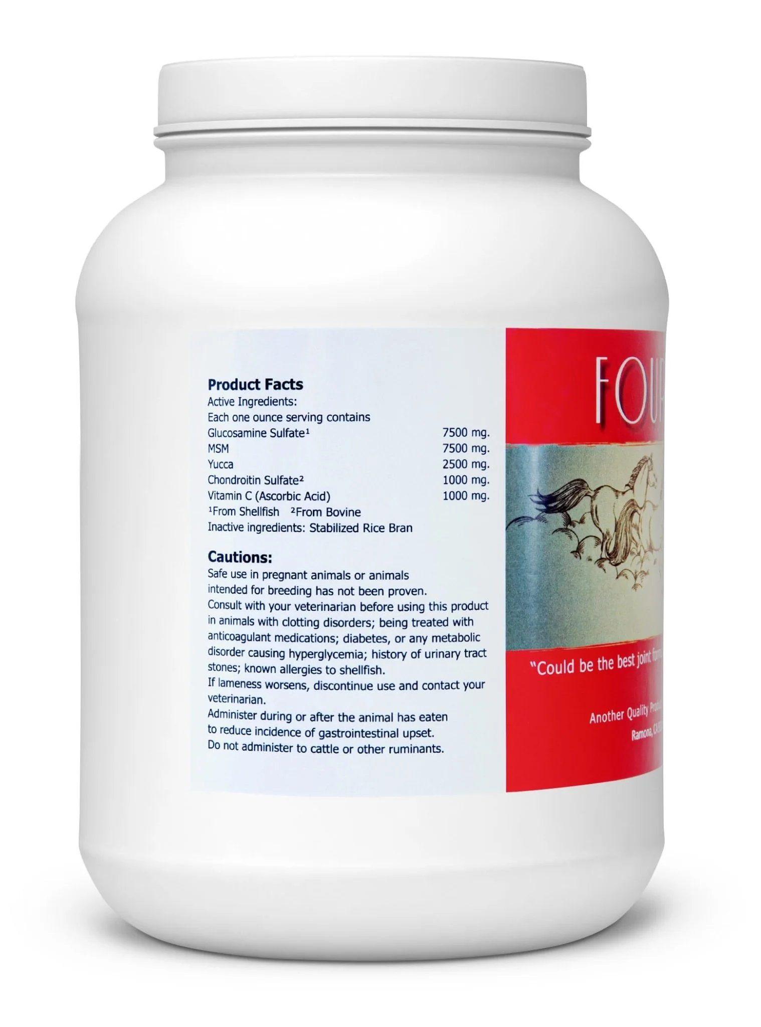 Four Flex Horse Joint Supplement - Healthber