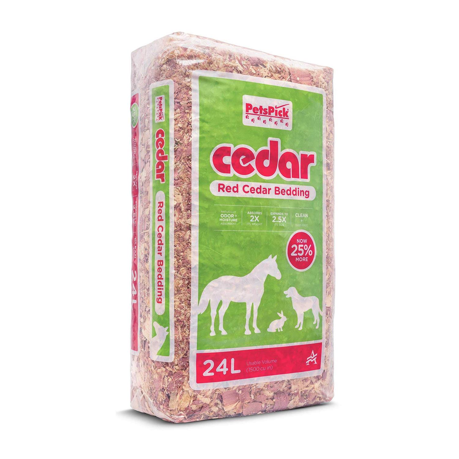 Pets Pick Red Cedar Bedding - Healthber
