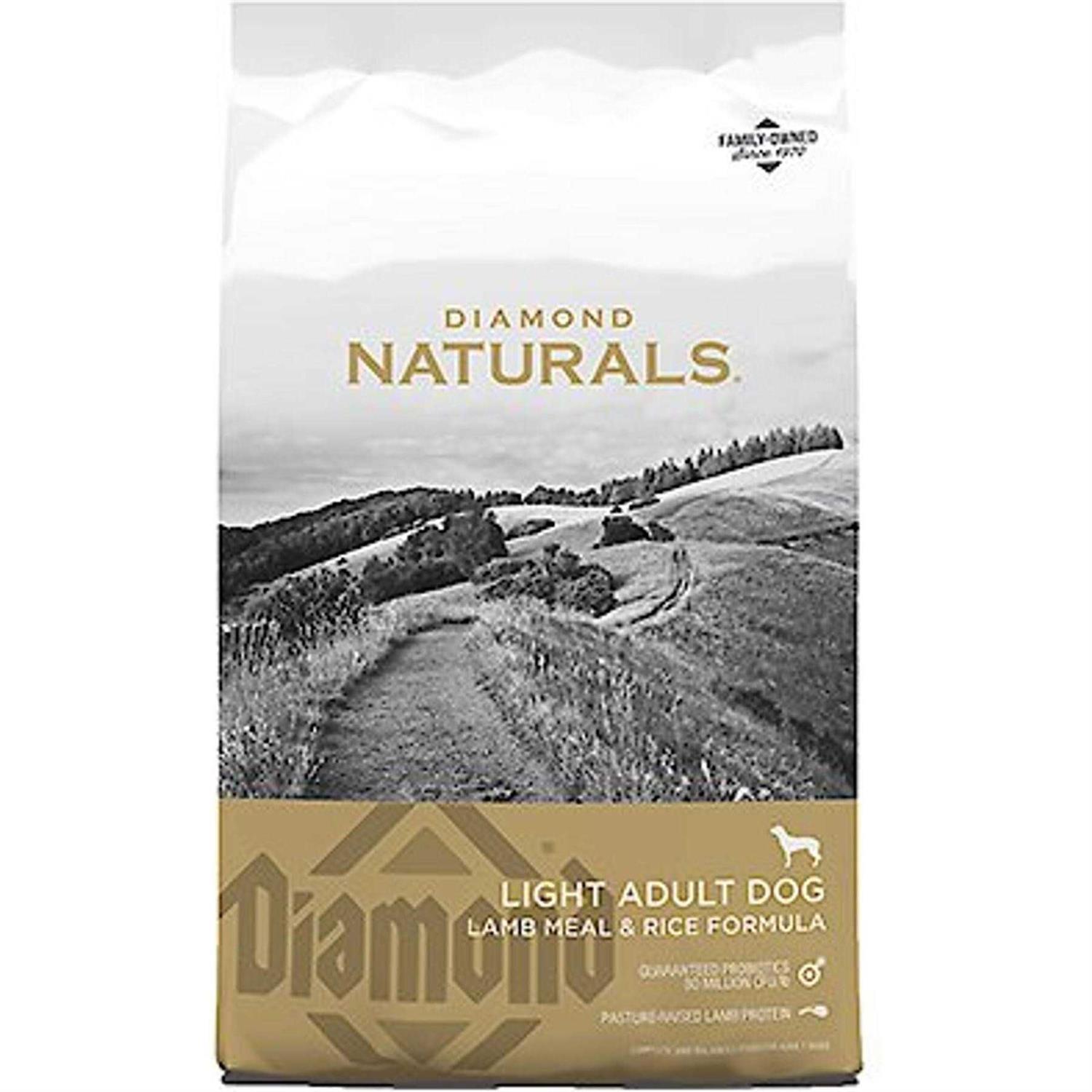 Diamond Naturals Light Lamb Meal & Rice Adult Dry Dog Food - Healthber