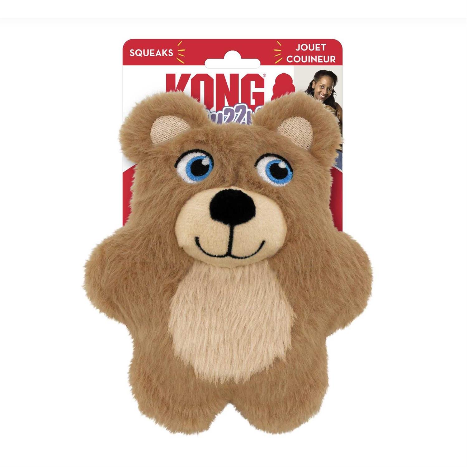 KONG Snuzzles Kiddos Elephant Dog Toy - Healthber