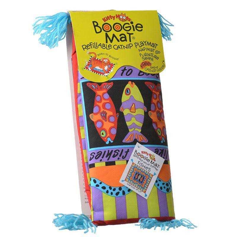 Fat Cat Boogie Mat Refillable Catnip Playmat - Healthber