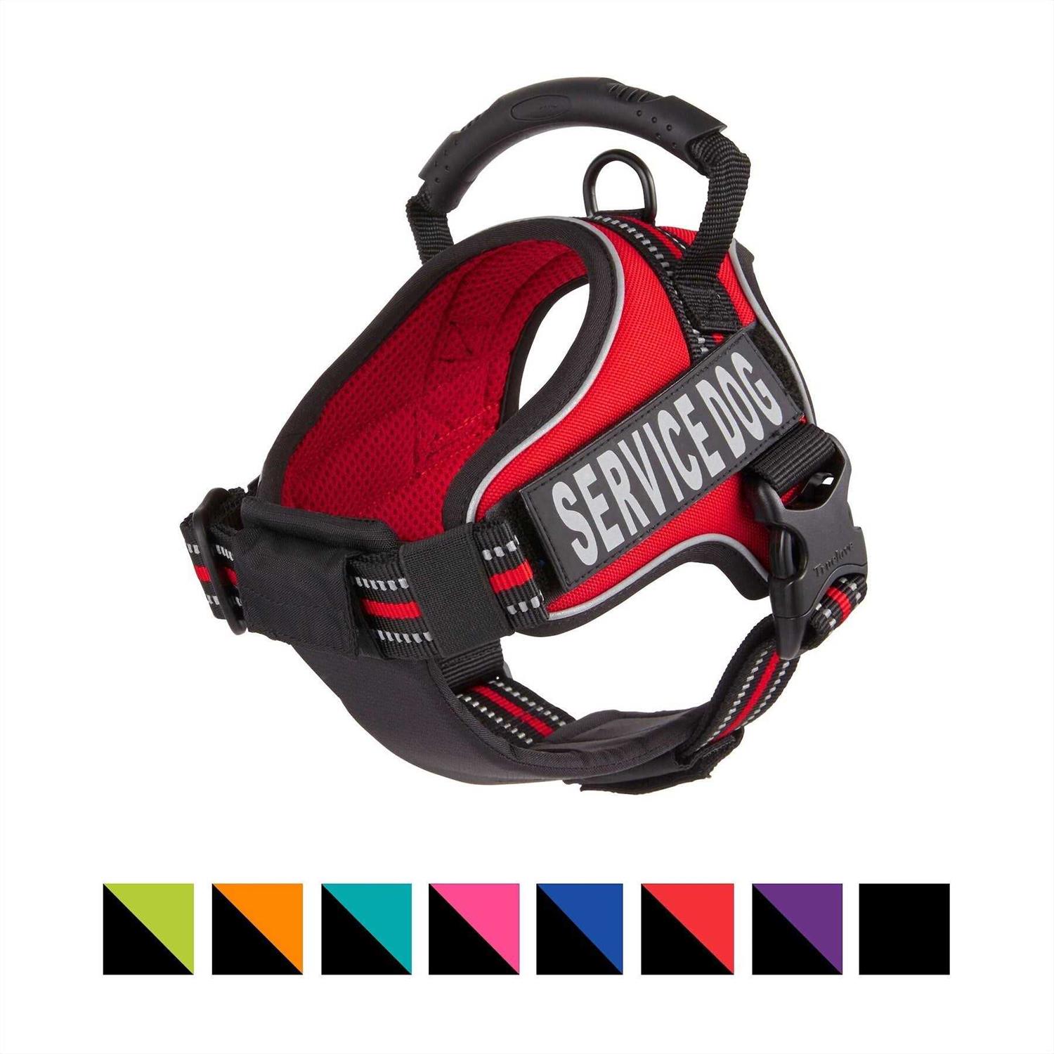 Chai’s Choice Premium Service Dog Vest Service Dog Harness with Reflective Service Dog Patches and Sturdy Handle Dogs - Healthber