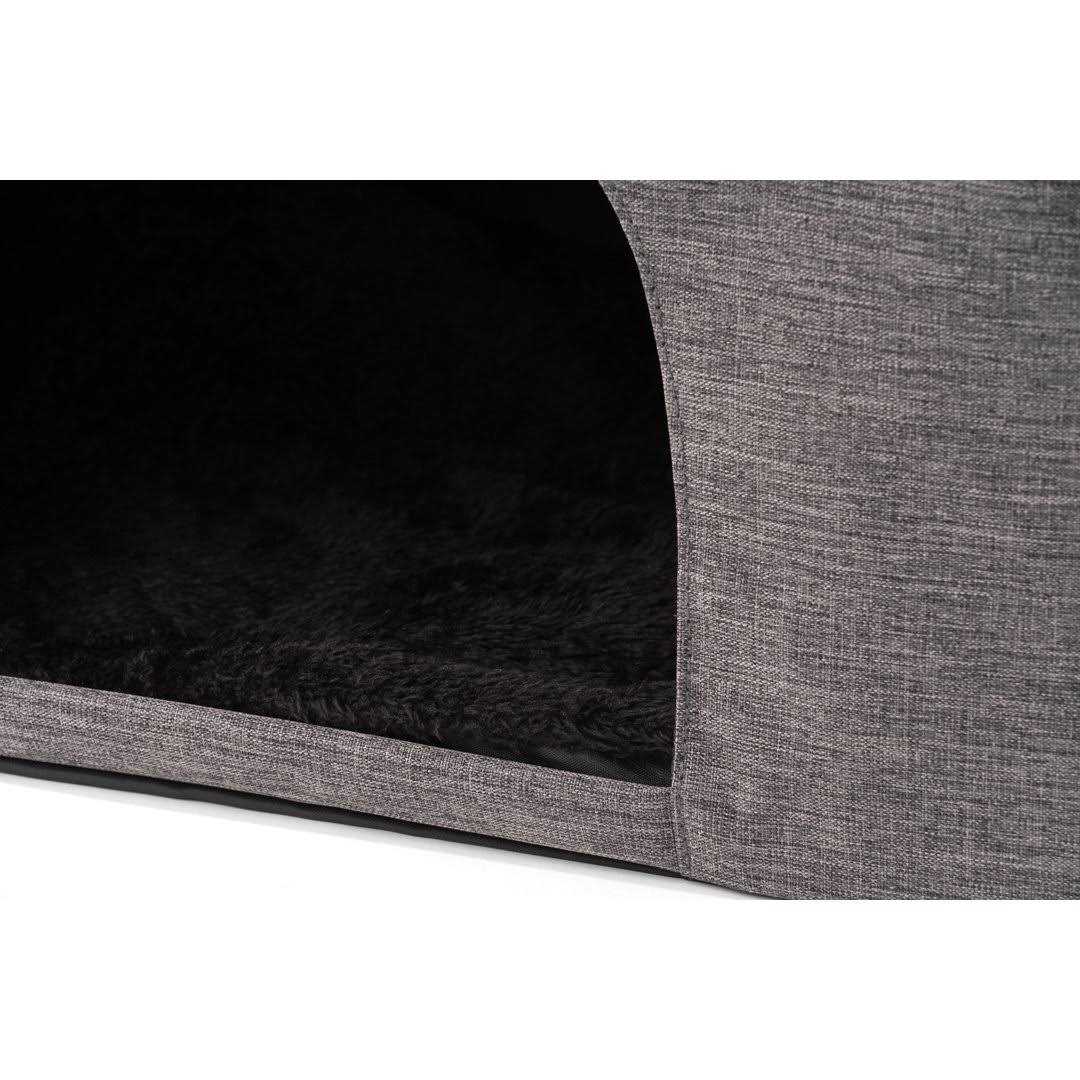 Precious Tails Home Base 2-Tier Collapsible Cat Cave - Healthber