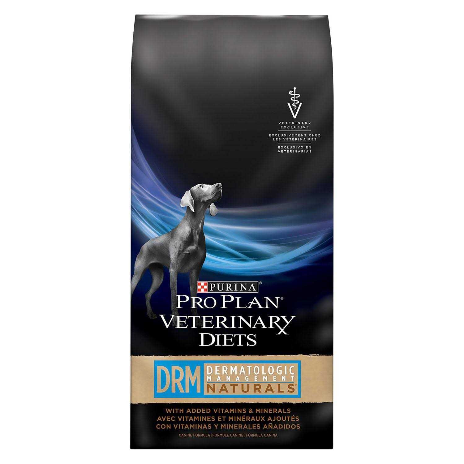 Purina Pro Plan Veterinary Diets DRM Dermatoligic Management Naturals Dry Dog Food - Healthber