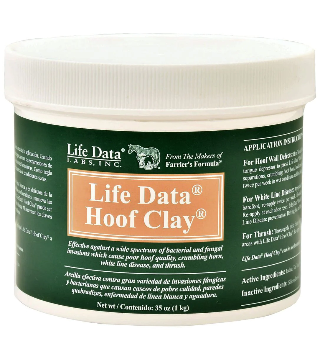 Life Data Hoof Clay, 35 oz - Healthber