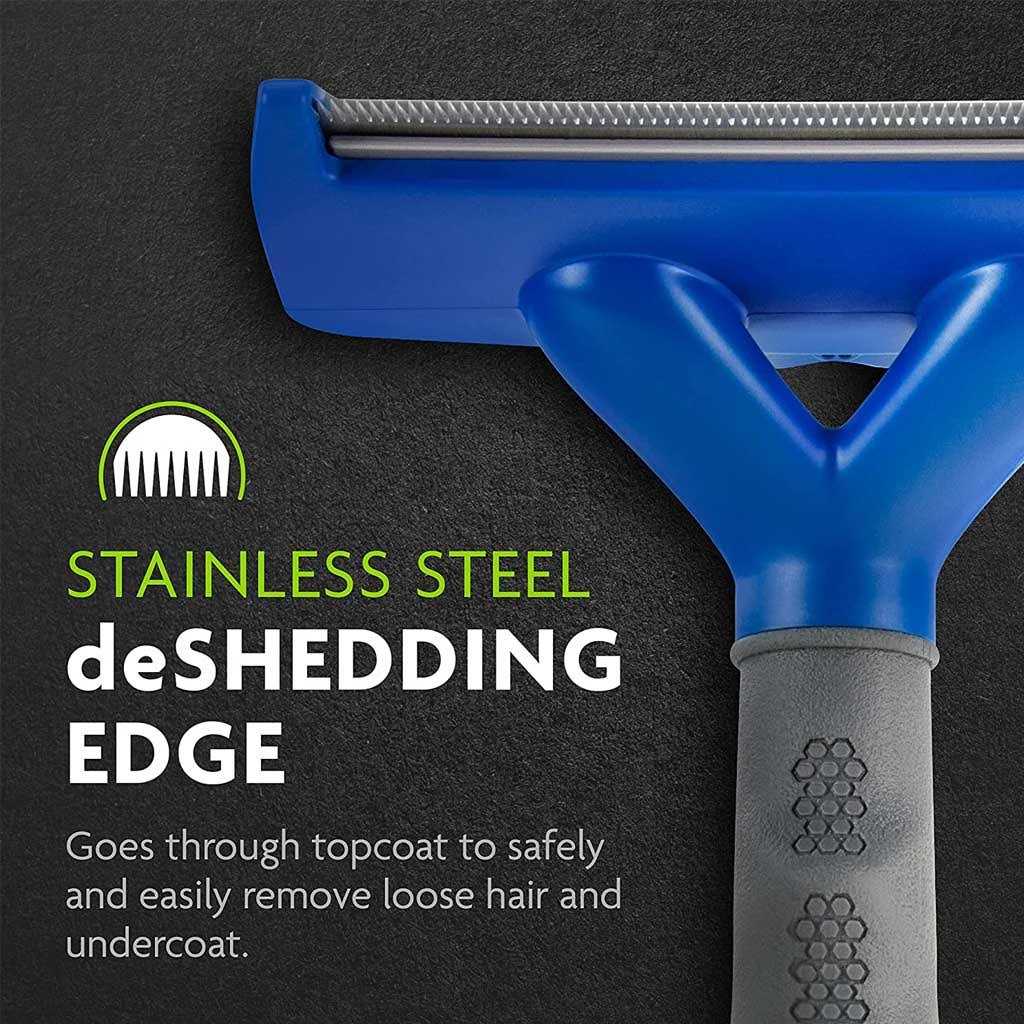 FURminator Deshedding Tool Long Hair for Dogs Small - Healthber