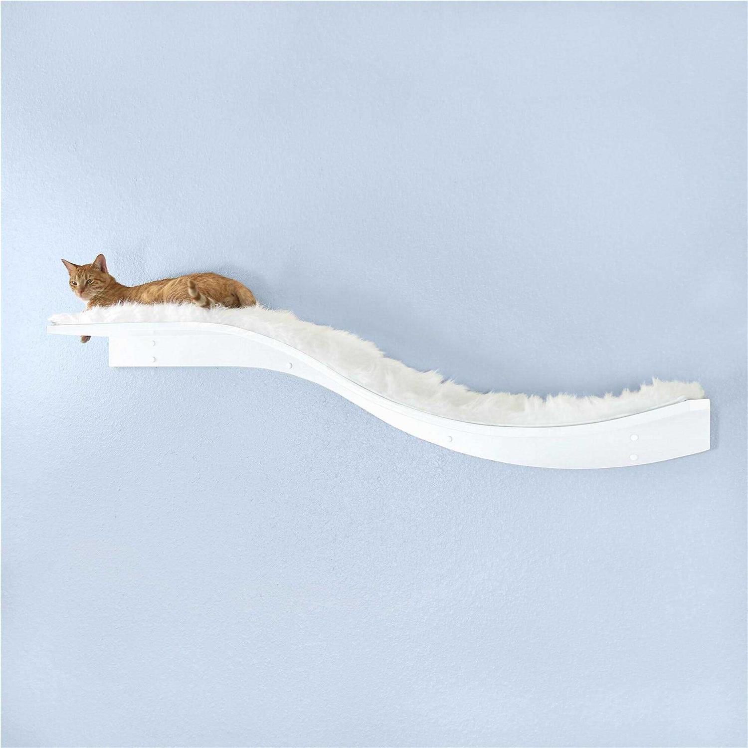 The Refined Feline Lotus Branch Cat Shelf - Healthber